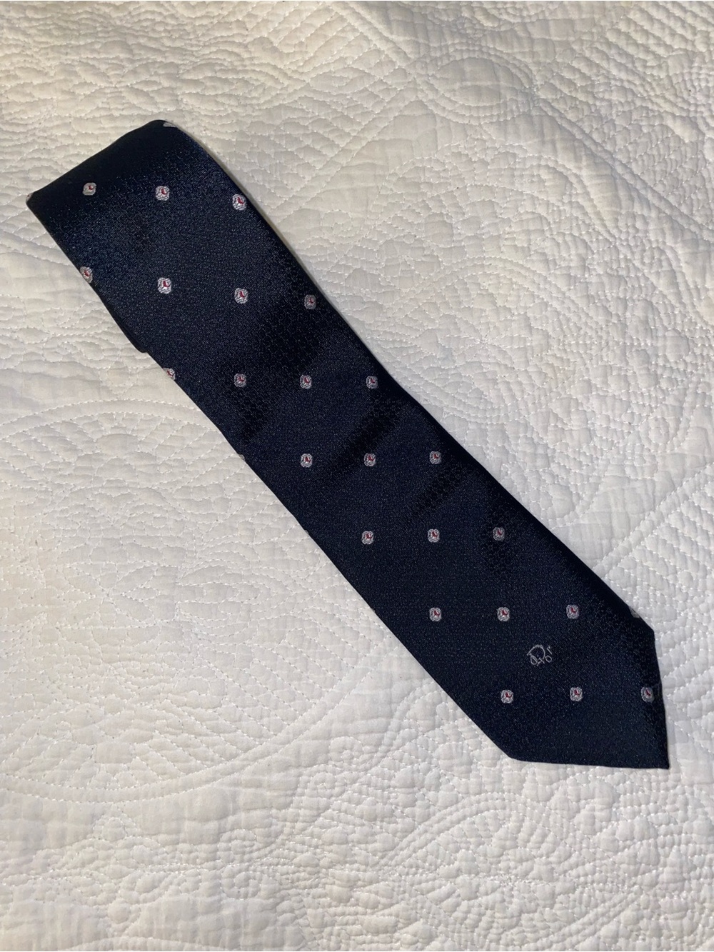 Christian Dior Navy Tie